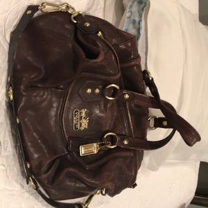 Coach brown bag